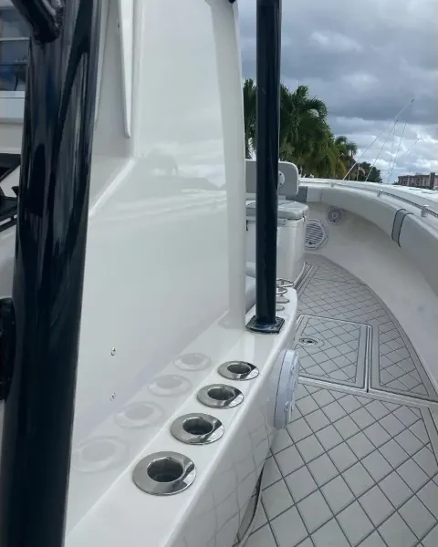 Foam deck instalado en yate en Cartagena Colombia
